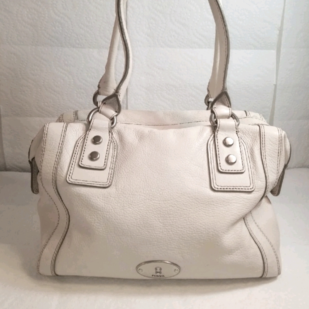 Fossil "Maddox" leather satchel handbag